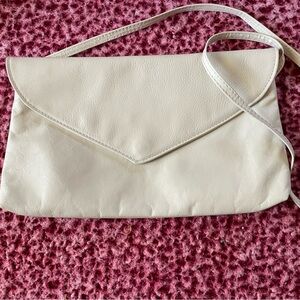 Elegant Cream Clutch Bag
